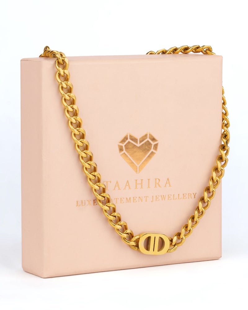 TAAHIRA Luxury Designer Chain Necklace - Image 3
